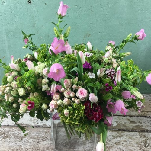Pink flowers - grootst
