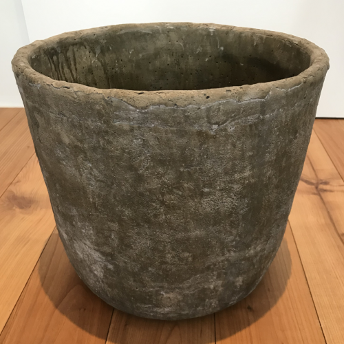 Bloempot in beton